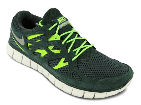 Nike Free Run 2 Green Men's 